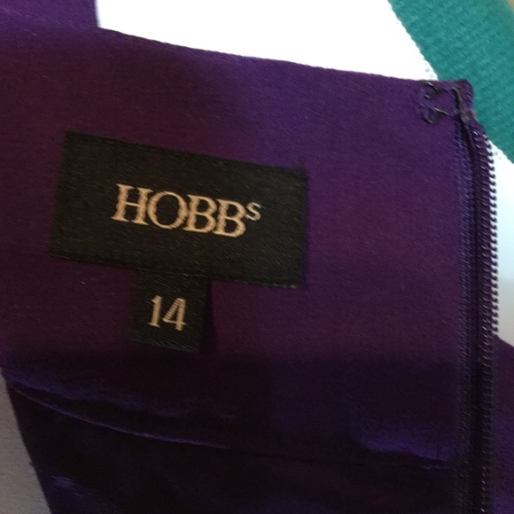SOLD Beautiful HOBBS cocktail dress - purple - Picture 6 of 6